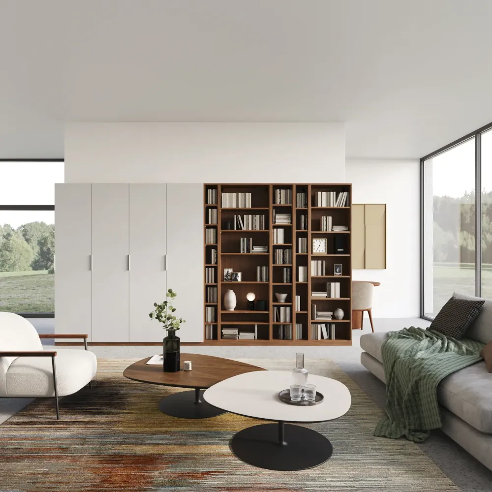 Bibliothèque sur mesure près de Cahors