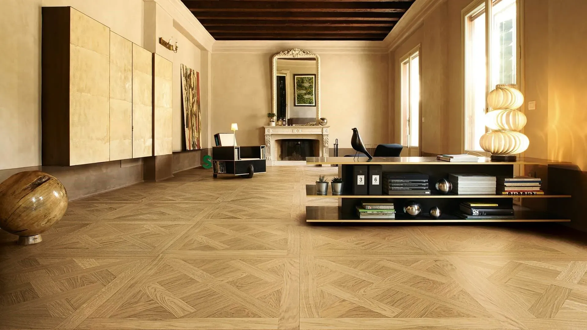 Parquet en dalles