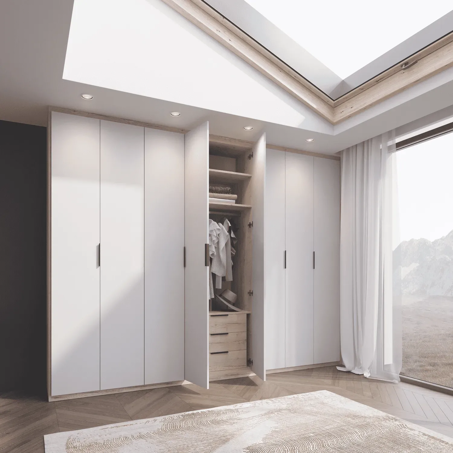 40 - dressing-H2450-chene-halifax-blanc-portes-extra-mat-blanc