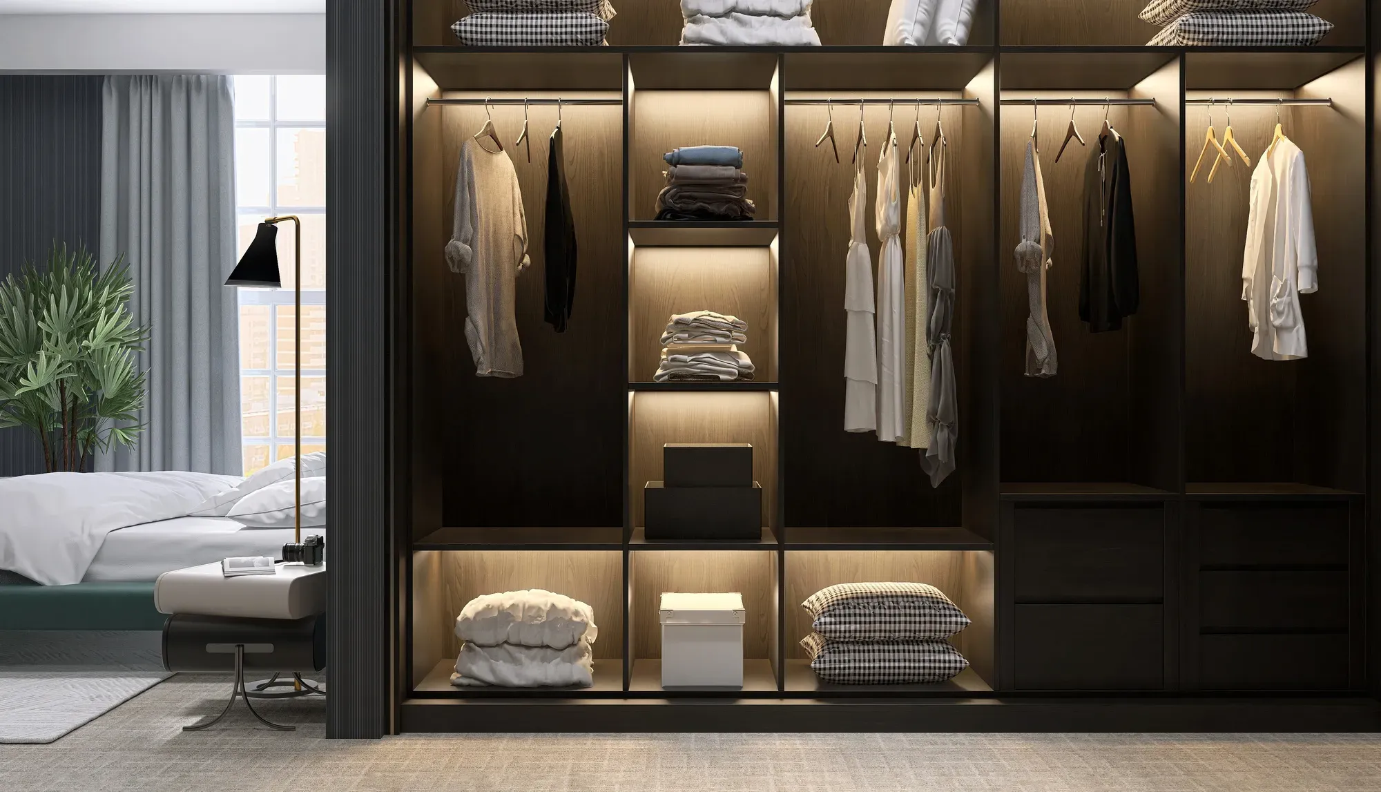 Dressing ouvert