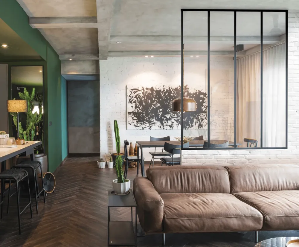 58 - Verriere fixe S sur mesure - noir mat - HD